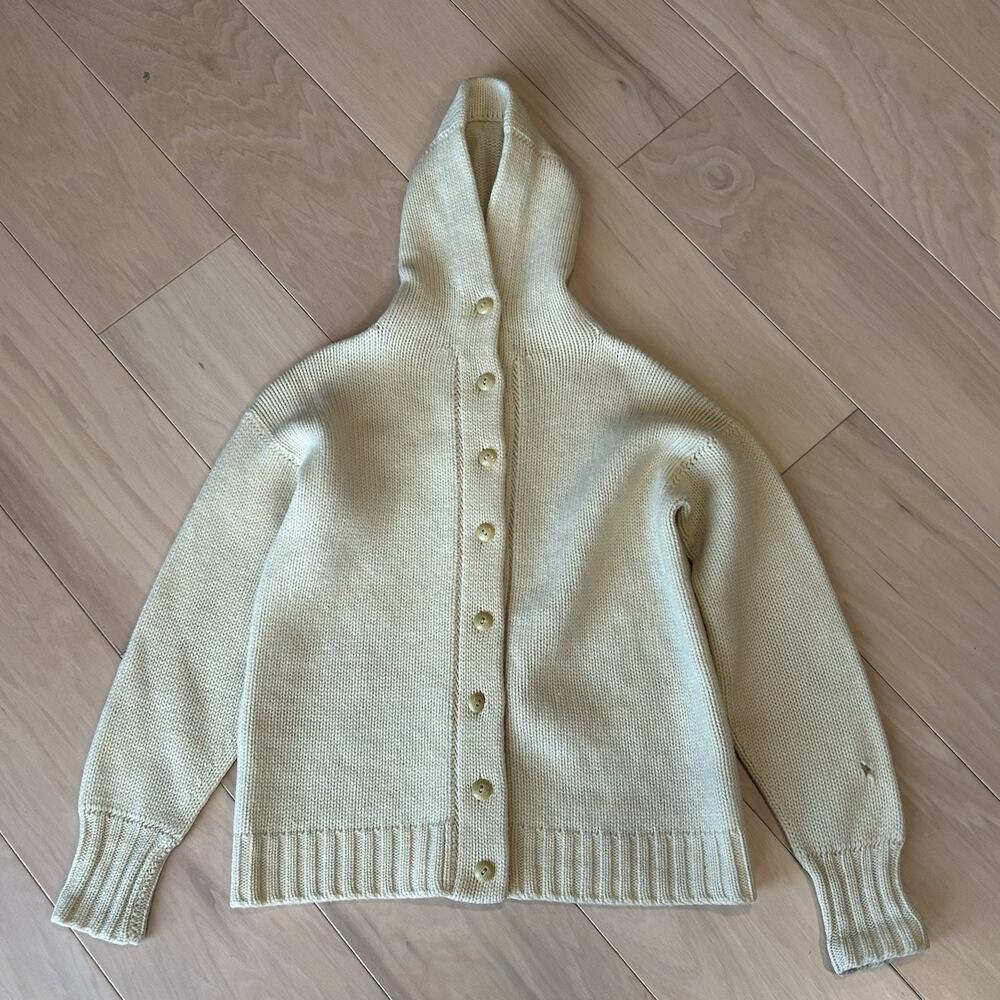 Vintage Denver Neusteters Sports Shop Hooded Cardigan *Flaw Women’s Small